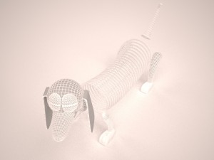 slink dog 3D 모델