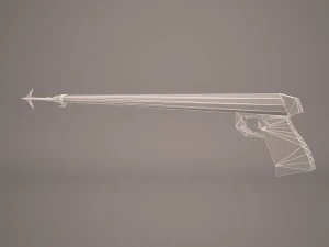 fucile subacqueo Modello 3D