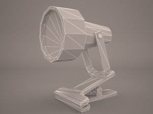spotlight Modello 3D