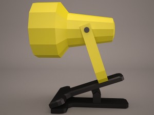 spotlight Modello 3D