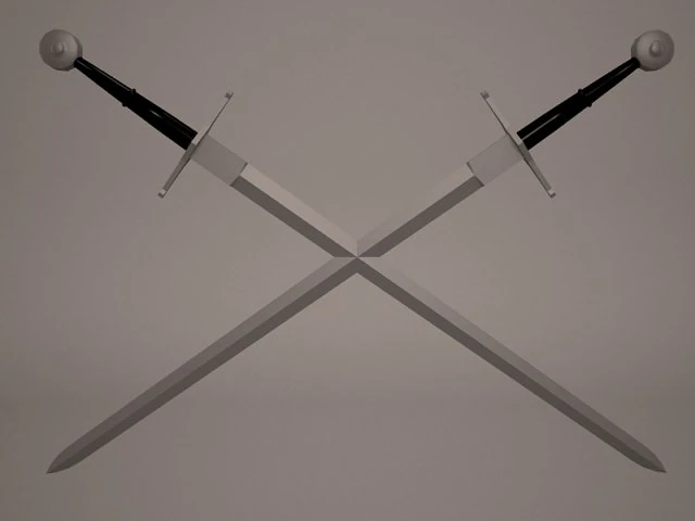 sword 4 3D Model .c4d .max .obj .3ds .fbx .stl .blend