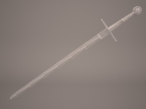 sword 4 3D Model