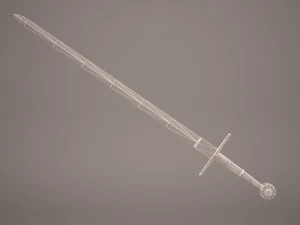 sword 4 3D Model
