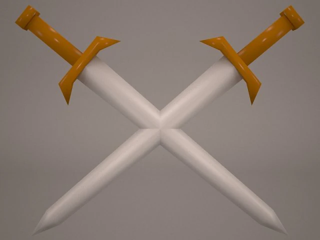sword 5 3D Model .c4d .max .obj .3ds .fbx .stl .blend 