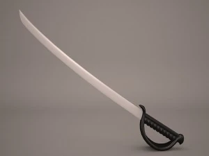 sword saber 4 3D Model