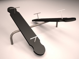 seesaw 3D Модель