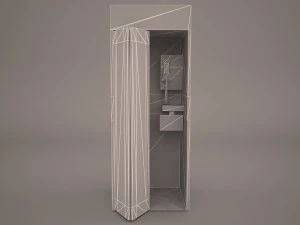 telephone booth 3D Model