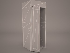 telephone booth Modelo 3D