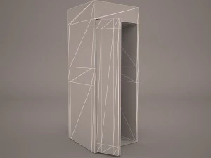 telephone booth 3D Model