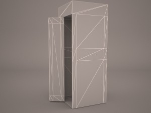 telephone booth Modelo 3D
