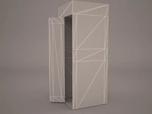 telephone booth 3D Model