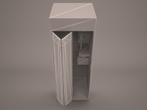 telephone booth Modelo 3D