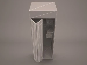 telephone booth 3D Model