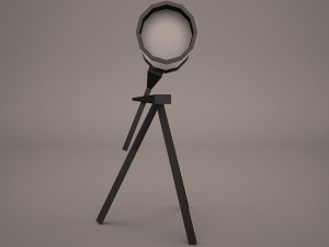 telescope 3Dモデル