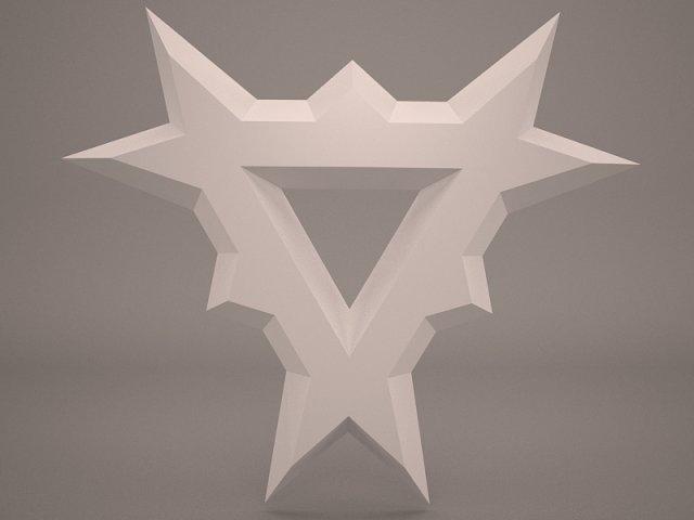 throwing star 3D Модель .c4d .max .obj .3ds .fbx .stl .blend 