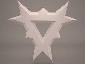 throwing star 3D Model