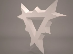 throwing star 3D Model
