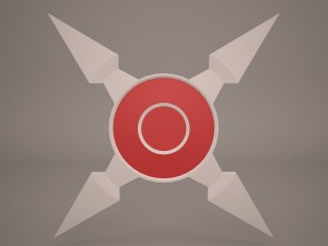throwing star 3D Model