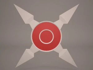 stella lanciante Modello 3D