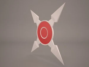 throwing star 3D Model