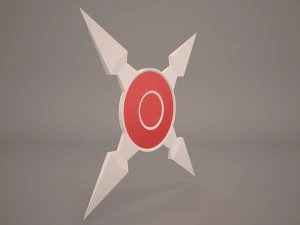 throwing star 3D Model