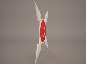 throwing star 3D 模型
