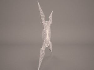 throwing star 3D 模型