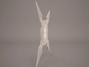 throwing star 3D Model