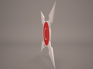throwing star 3D 模型