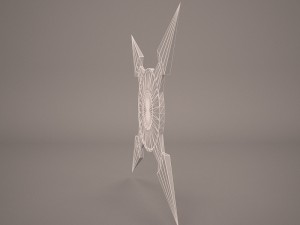 throwing star 3D 模型