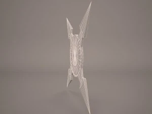 throwing star 3D Model