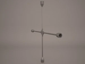 cross wheel spanner 3D Model