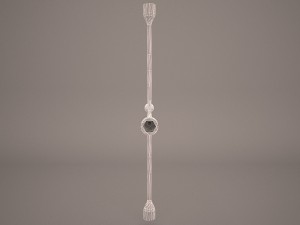 cross wheel spanner 3D 모델