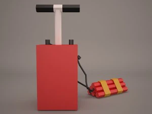 dynamite 1 3D Model