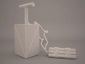 dynamite 1 3D Model