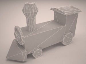toy train 3D Model