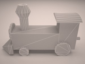 toy train 3D Model