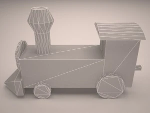 toy train 3D Model