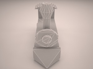 toy train 3D Model