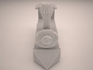 toy train 3D Model
