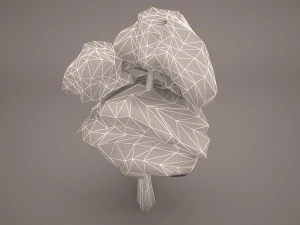 cartoon tree 3D Model