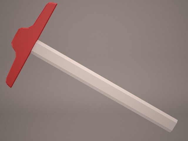 t-square 3D Модель .c4d .max .obj .3ds .fbx .stl .blend 