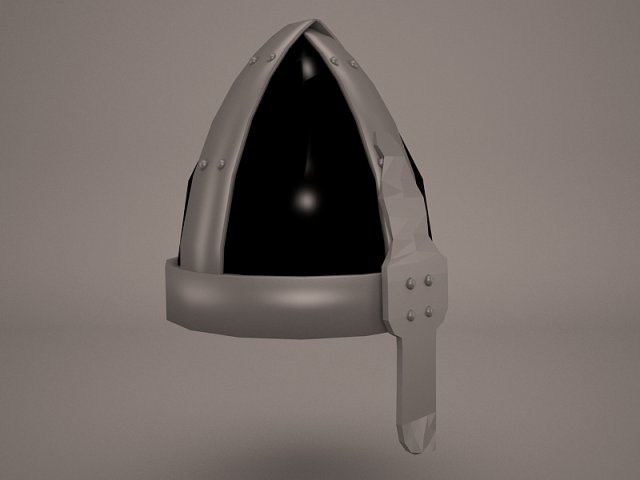 viking helmet 3D Model .c4d .max .obj .3ds .fbx .stl .blend 