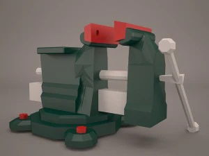 мульти тиски 3D Модель