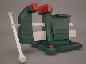 мульти тиски 3D Модель