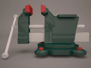 мульти тиски 3D Модель