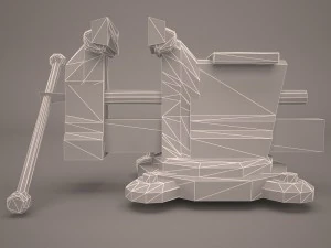 мульти тиски 3D Модель