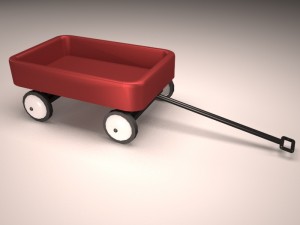 wagon 3D मॉडल