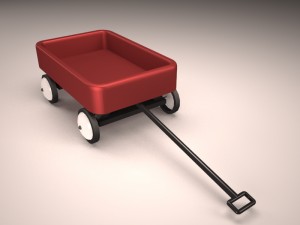 wagon 3D मॉडल