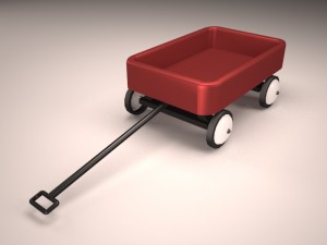 wagon 3D मॉडल